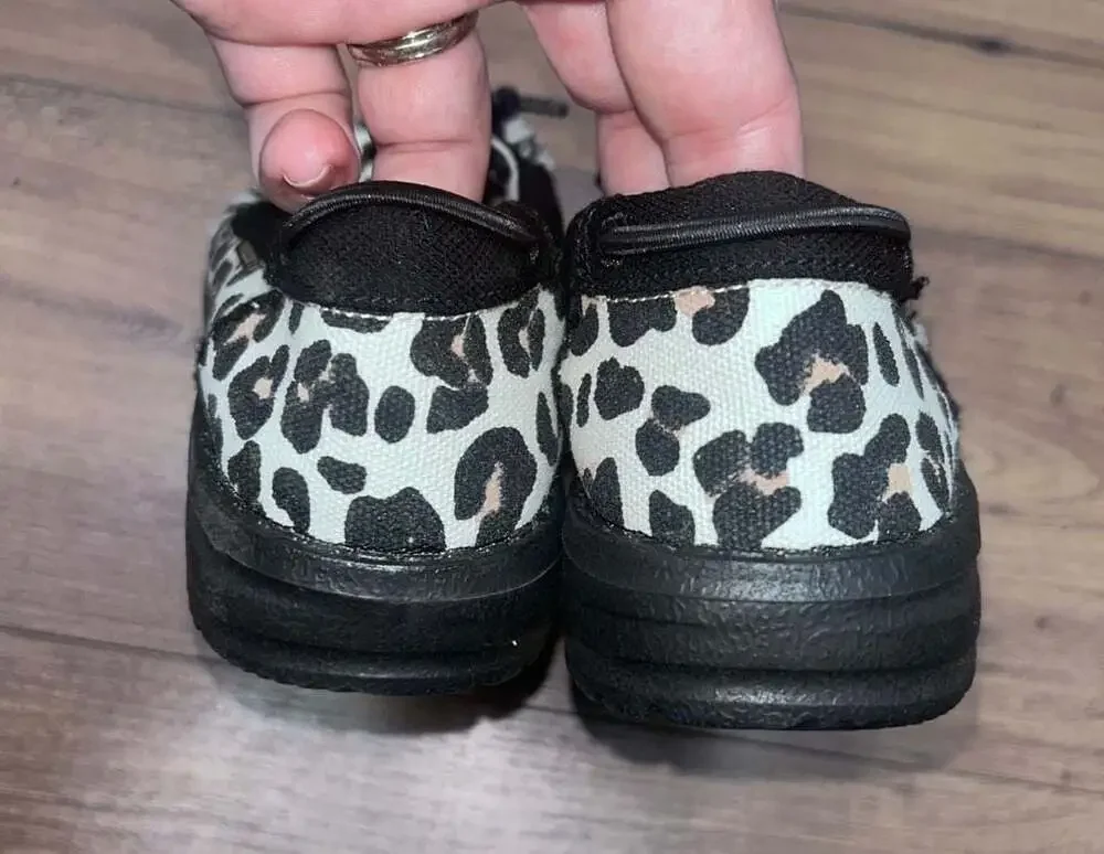 Hey Dude Laila Cheetah Print Women's Slip-On Loafers - Picture 2 of 5